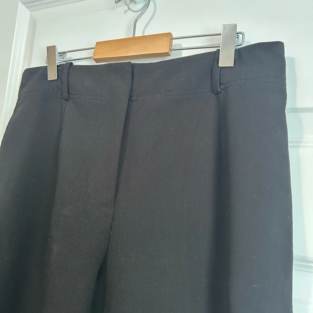 Ever New Classic Black Wide Leg Pants 6 Petite - Picture 2 of 8